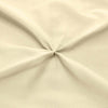 Ivory Pinch Bed Skirt
