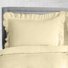 Ivory Trimmed Ruffle Duvet Covers