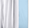 Egyptian Cotton Light Blue Two Tone Bed Skirt