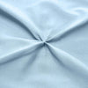 Light Blue Pinch Bed Skirt