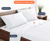 White Waterbed Sheet