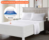 White Waterbed Sheet Set