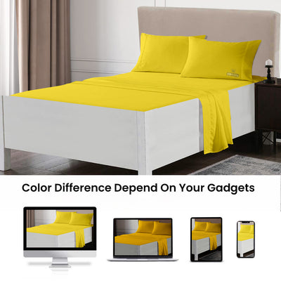Yellow Waterbed Sheets